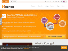 Tablet Screenshot of koongo.com